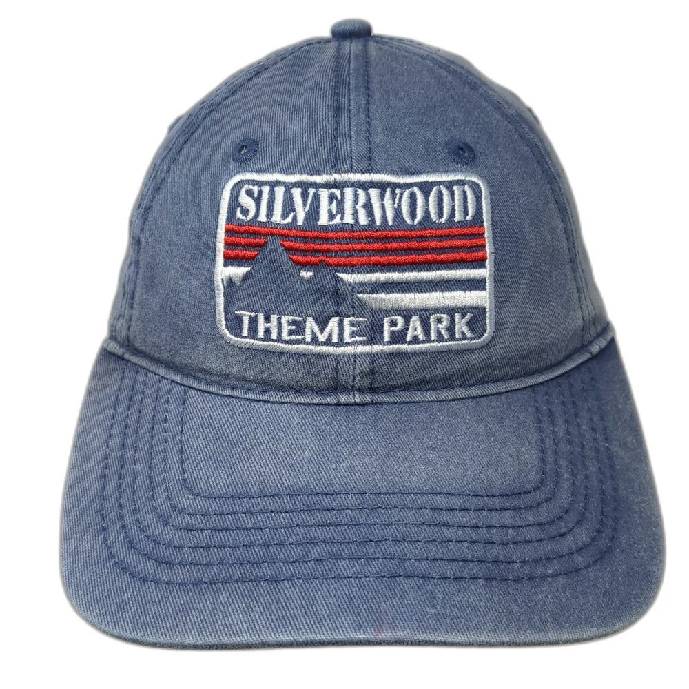 Triangle Sport Headwear Baseball Cap Blue One Size Silverwood Theme Park Hat